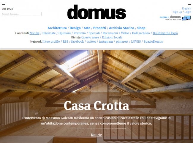 Casa Crotta su&nbsp;<a href="http://www.domusweb.it/it/notizie/2015/08/05/massimo_galeotti_casa_crotta.html">Domus</a>